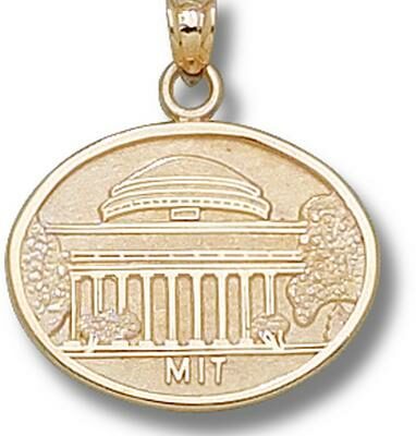 Massachusetts Institute of Technology Engineers "MIT Great Dome" Pendant - 10KT Gold Jewelry