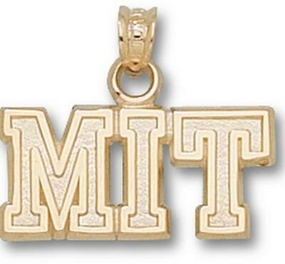 Massachusetts Institute of Technology Engineers "MIT" Pendant - 10KT Gold Jewelry