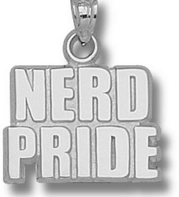 Massachusetts Institute of Technology Engineers "Nerd Pride" Pendant - Sterling Silver Jewelry