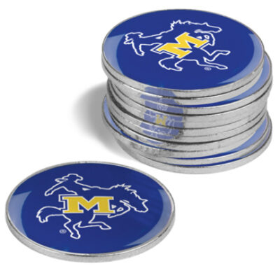 McNeese State Cowboys Golf Ball Marker (12 Pack)