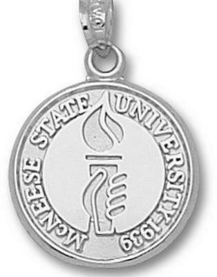 McNeese State Cowboys "Seal" Pendant - Sterling Silver Jewelry