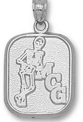 Medical College of Georgia "MCG Skeleton" Pendant - Sterling Silver Jewelry