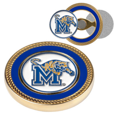 Memphis Tigers Challenge Coin with Ball Markers (Set of 2)