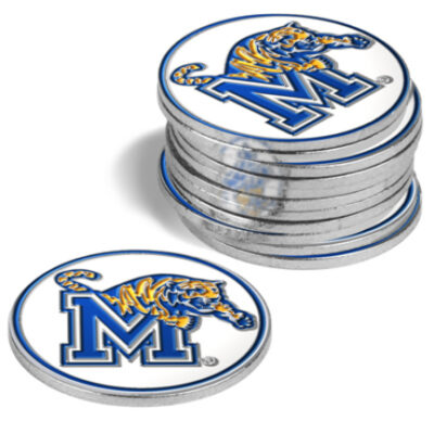 Memphis Tigers Golf Ball Marker (12 Pack)