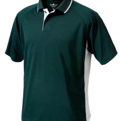 Men's Color Blocked Wicking Polo Shirt from Charles River Apparel