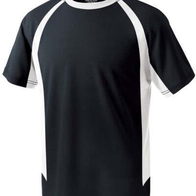 Men's Color Blocked Wicking Tee Shirt from Charles River Apparel