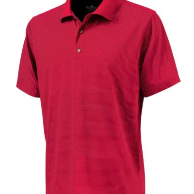 Men's Micro Stripe Polo Shirt from Charles River Apparel