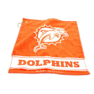 Miami Dolphins 16" x 19" Woven Golf Towel