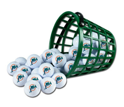 Miami Dolphins Golf Ball Bucket (36 Balls)