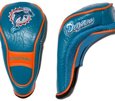 Miami Dolphins Hybrid / Utility Golf Headcover