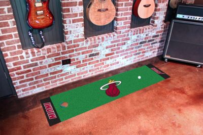 Miami Heat 18" x 72" Putting Green Runner