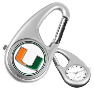 Miami Hurricanes Carabiner Watch