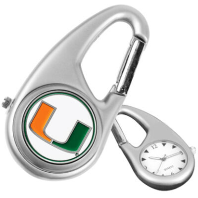 Miami Hurricanes Carabiner Watch