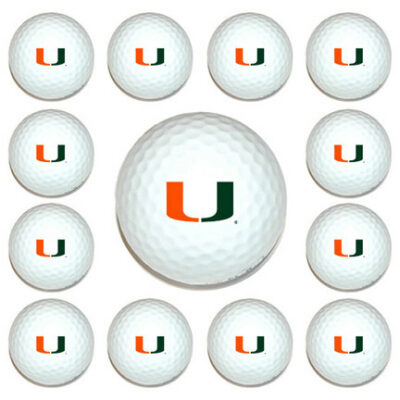 Miami Hurricanes Golf Ball Pack (1 Dozen)