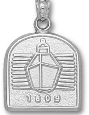 Miami (Ohio) RedHawks "Lantern Logo" Pendant - Sterling Silver Jewelry