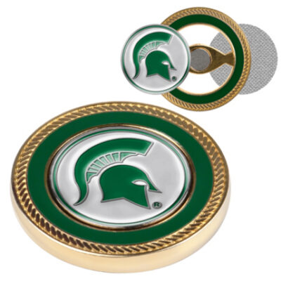 Michigan State Spartans Challenge Coin with Ball Markers (Set of 2)