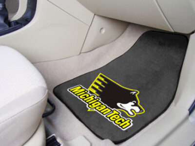 Michigan Tech Huskies 27" x 18" Auto Floor Mat (Set of 2 Car Mats)