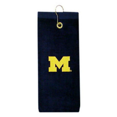 Michigan Wolverines 16" x 25" Embroidered Golf Towel (Set of 2)