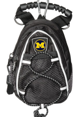 Michigan Wolverines Black Mini Day Pack (Set of 2)