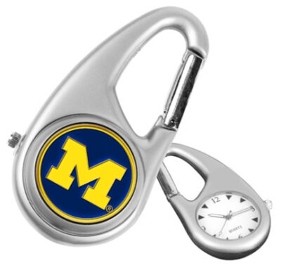 Michigan Wolverines Carabiner Watch