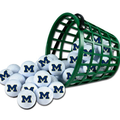 Michigan Wolverines Golf Ball Bucket (36 Balls)