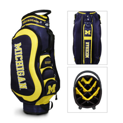 Michigan Wolverines Medalist Cart Golf Bag