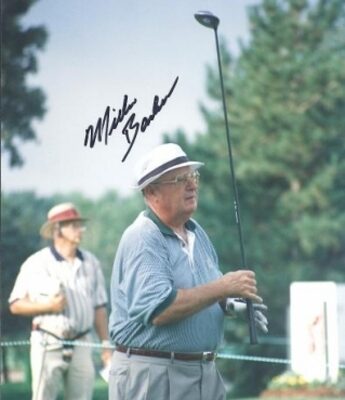 Miller Barber Autographed Golf 8" x 10" Photograph (Unframed)