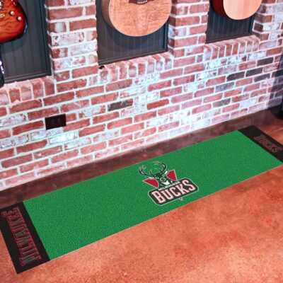 Milwaukee Bucks 18" x 72" Putting Green Runner