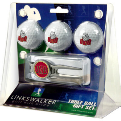 Minnesota (Duluth) Bulldogs 3 Ball Golf Gift Pack with Kool Tool