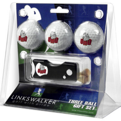 Minnesota (Duluth) Bulldogs 3 Golf Ball Gift Pack with Spring Action Tool