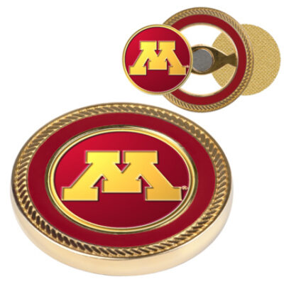 Minnesota Golden Gophers Challenge Coin with Ball Markers (Set of 2)