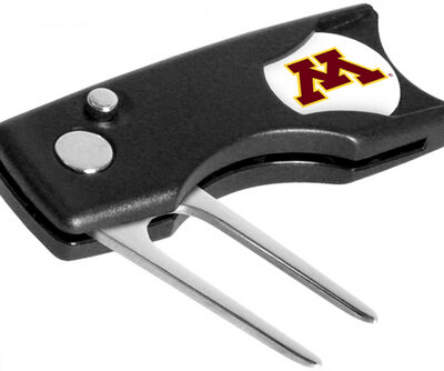 Minnesota Golden Gophers Spring Action Divot Tool with Golf Ball Marker (Set of 2)