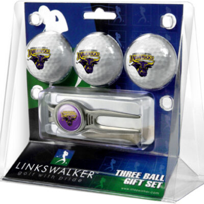 Minnesota State-Mankato Mavericks 3 Ball Golf Gift Pack with Kool Tool