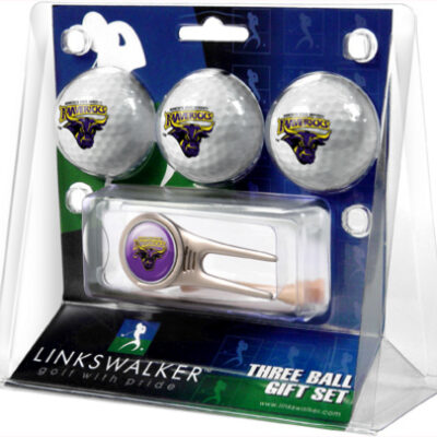 Minnesota State-Mankato Mavericks 3 Golf Ball Gift Pack with Cap Tool