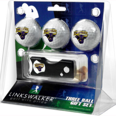 Minnesota State-Mankato Mavericks 3 Golf Ball Gift Pack with Spring Action Tool