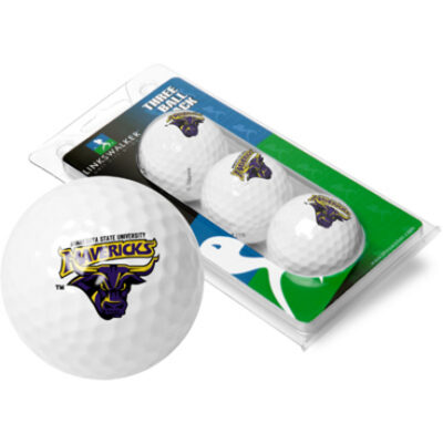 Minnesota State-Mankato Mavericks 3 Golf Ball Sleeve (Set of 3)