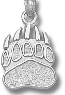 Montana Grizzlies "Grizzlie Paw" Pendant - Sterling Silver Jewelry