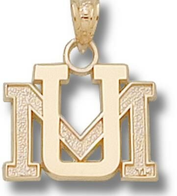 Montana Grizzlies "UM" Pendant - 10KT Gold Jewelry