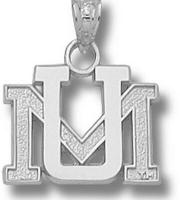 Montana Grizzlies "UM" Pendant - Sterling Silver Jewelry