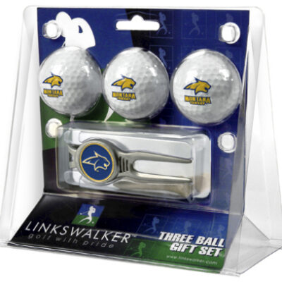 Montana State Bobcats 3 Ball Golf Gift Pack with Kool Tool