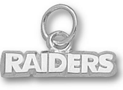 Mount Union Purple Raiders "Raiders" 1/8" Charm - Sterling Silver Jewelry