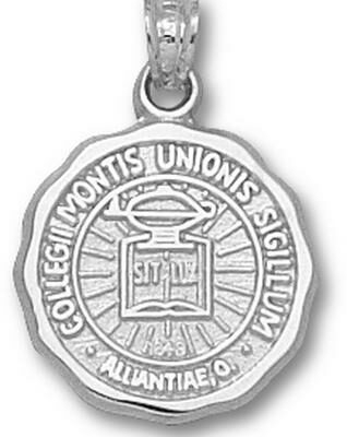 Mount Union Purple Raiders "Seal" 5/8" Pendant - Sterling Silver Jewelry