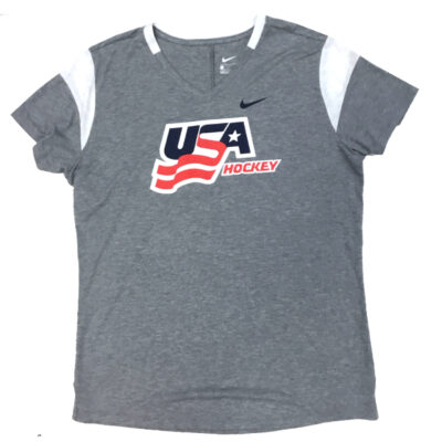 NIKE Women's S/S USA Fan V Tee