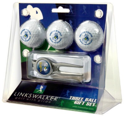 Navy Midshipmen 3 Ball Golf Gift Pack with Kool Tool