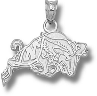 Navy Midshipmen "Action Goat" Pendant - Sterling Silver Jewelry