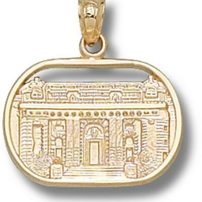 Navy Midshipmen "Bancroft Hall" Pendant - 10KT Gold Jewelry