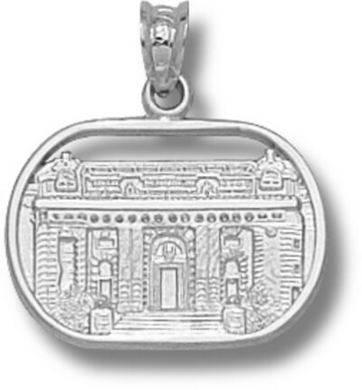 Navy Midshipmen "Bancroft Hall" Pendant - Sterling Silver Jewelry