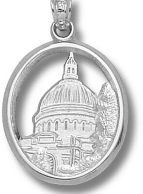 Navy Midshipmen "Chapel Dome" Pendant - Sterling Silver Jewelry