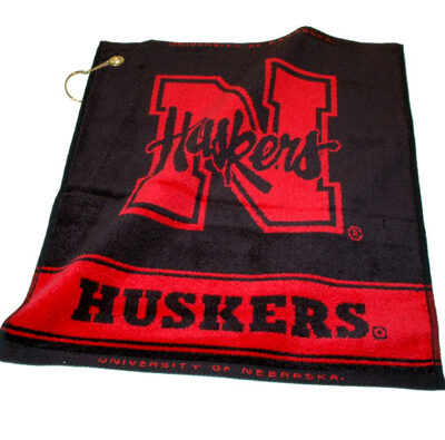 Nebraska Cornhuskers 16" x 19" Woven Golf Towel (Set of 2)