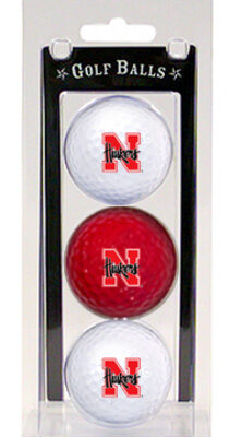 Nebraska Cornhuskers Golf Ball Pack (Set of 3)